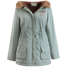 Load image into Gallery viewer, 2019 basic winter coat women oversize warm hooded jacket